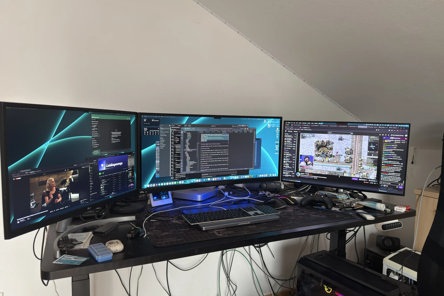 My setup which I daily use
